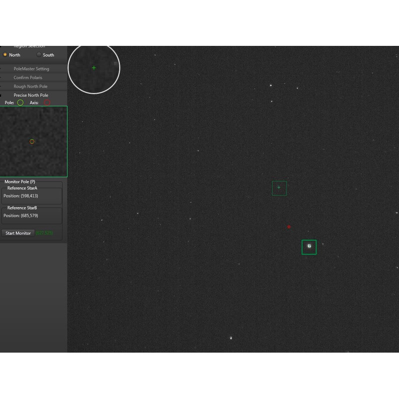 QHY Elektroniczna lunetka biegunowa PoleMaster do Sky-Watcher AZ-EQ-5