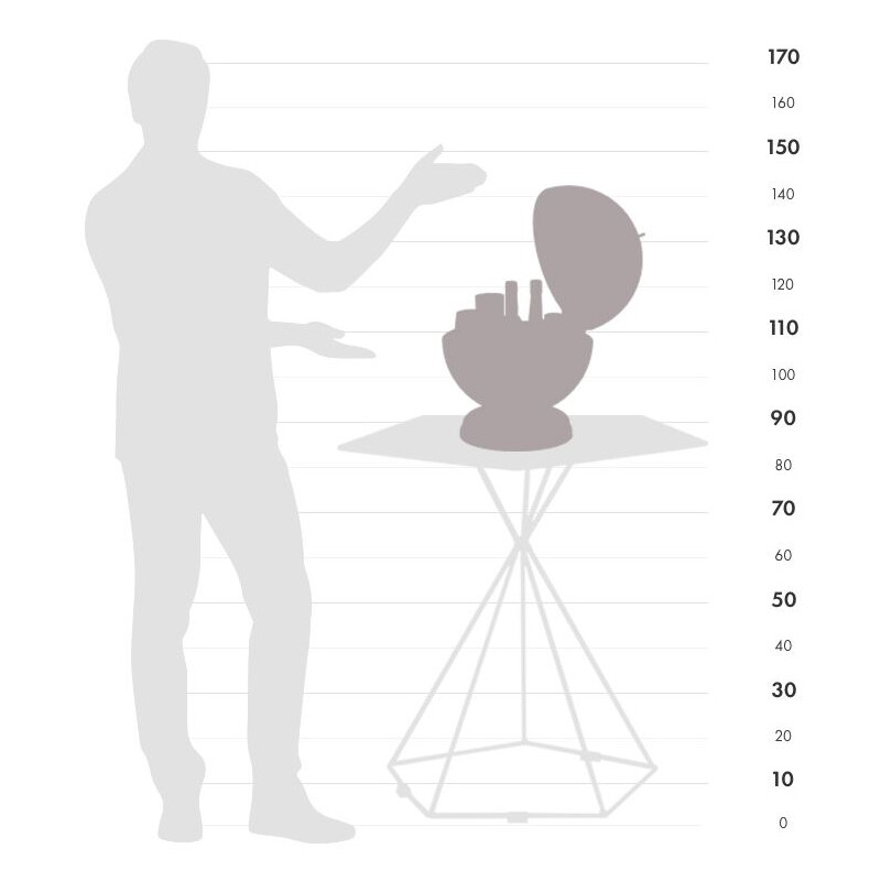 Zoffoli living Golbus-barek Urano 40cm