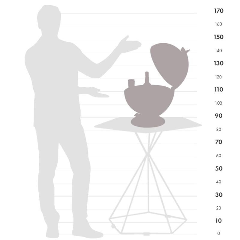 Zoffoli living Golbus-barek Sfera 42 Ivory 42cm