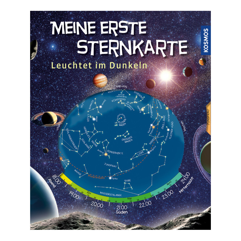 Kosmos Verlag Mapa gwiazd Meine erste Sternkarte