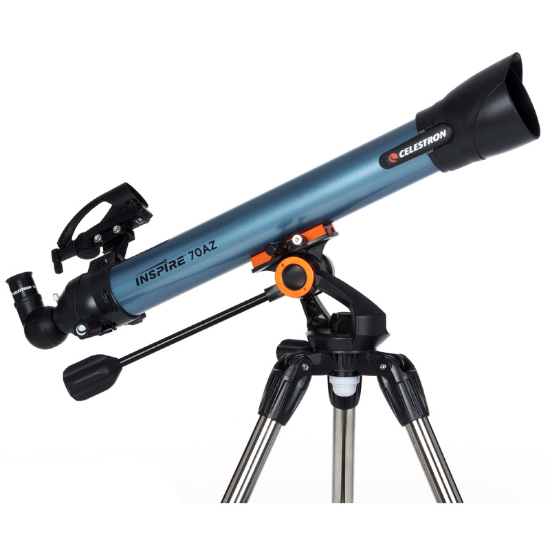 Celestron Teleskop AC 70/700 AZ Inspire Planet & Moon Set