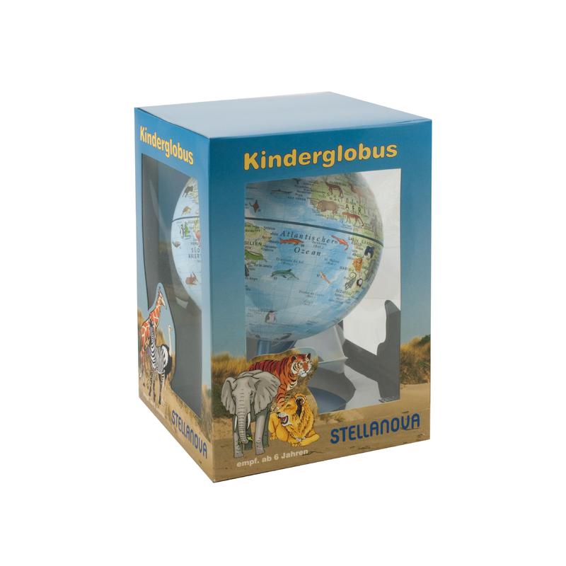 Stellanova Globusy dla dzieci Kinder-Leuchtglobus mit Tierlexikon 881518