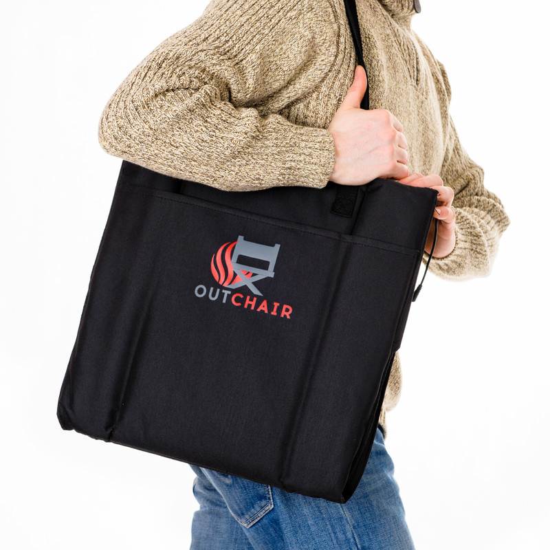 Siedzisko ogrzewane, czarne