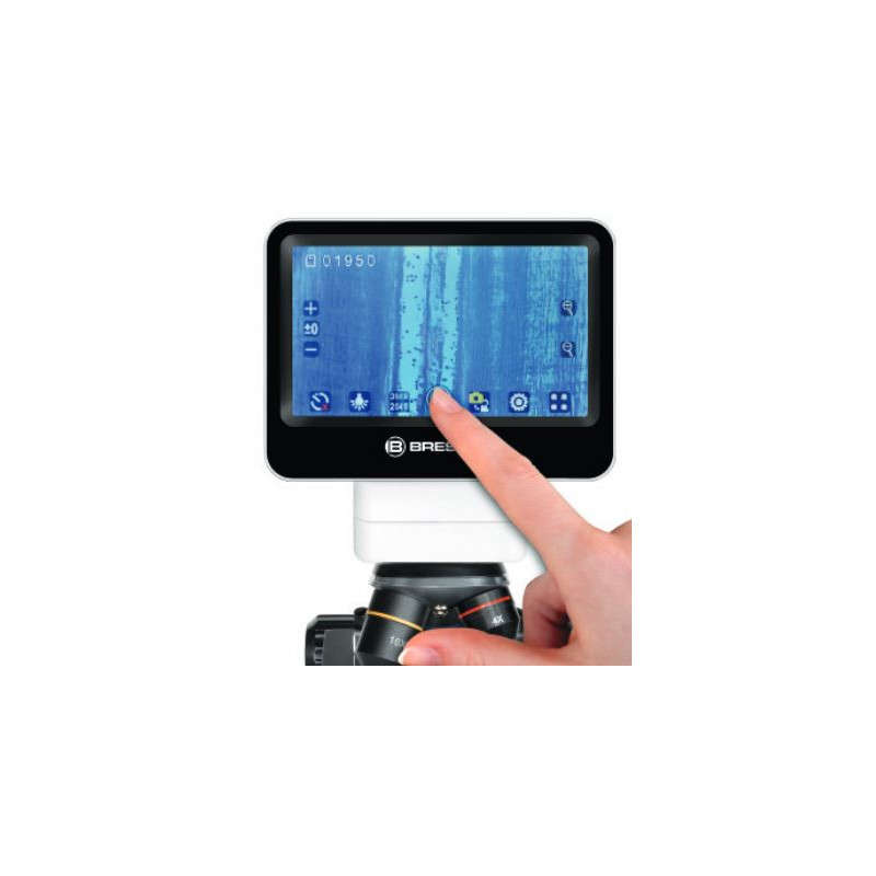 Bresser Mikroskop Touch LCD, 5 mpx, 40x-1400x