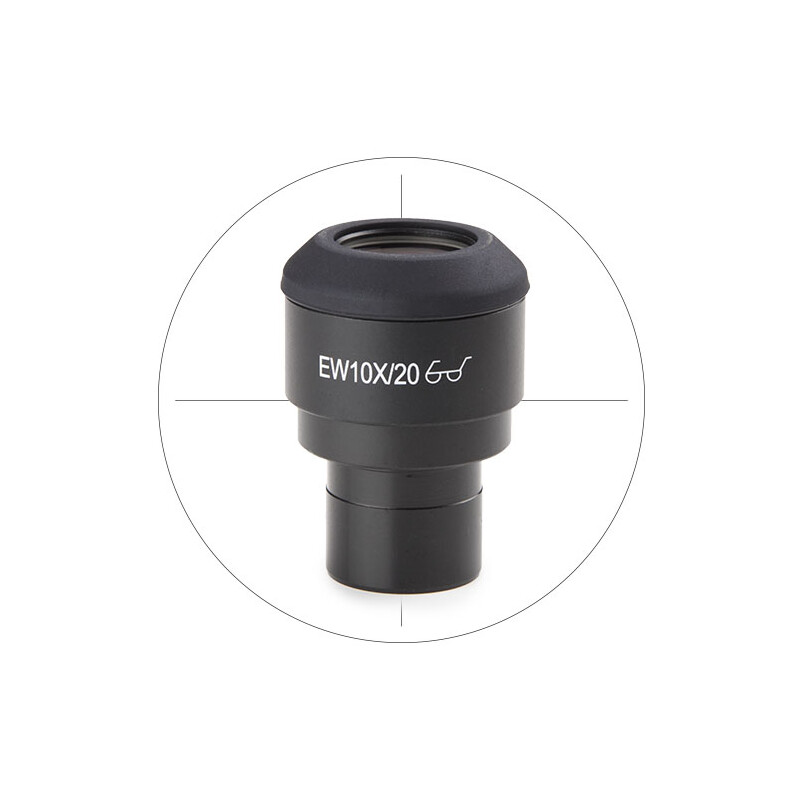 Euromex Okular pomiarowy IS.6010-C, WF10x/20 mm Ø 23.2mm, crosshair, (iScope)