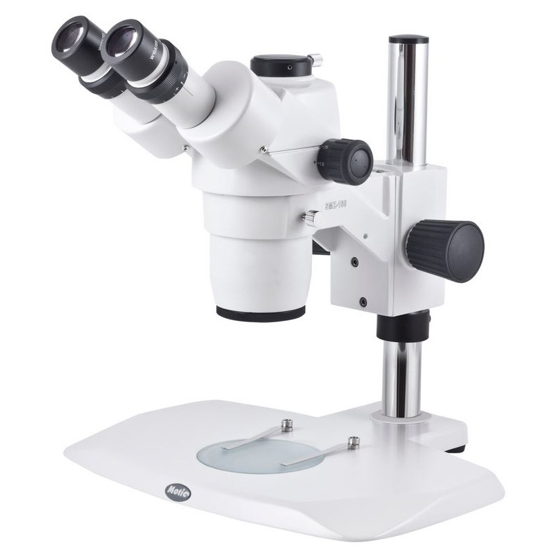 Motic Mikroskop stereoskopowy zoom SMZ-168-TP, trino, 7,5x - 50x