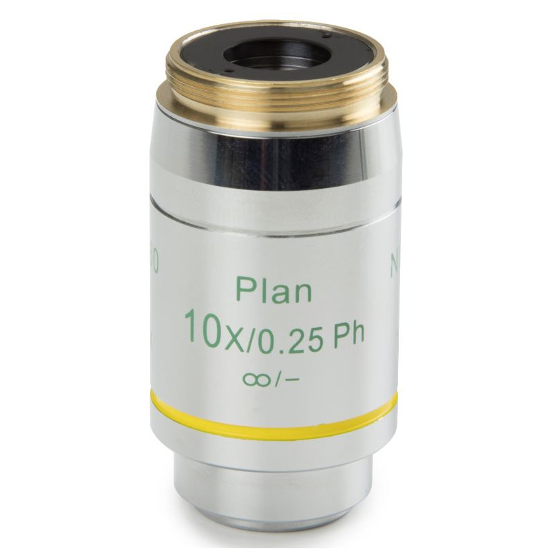 Euromex Obiektyw DX.7710, 10x/0.25 PLPHi, plan, faza, nieskończoność (Delphi-X)
