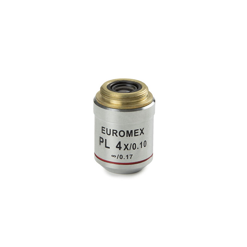 Euromex Obiektyw AE.3104, 4x/0.10, w.d. 11,9 mm, PL IOS infinity, plan (Oxion)