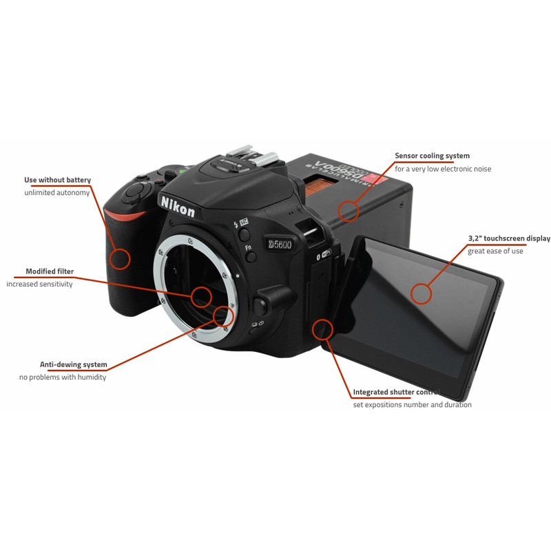 Nikon Aparat fotograficzny DSLR D5600a cooled