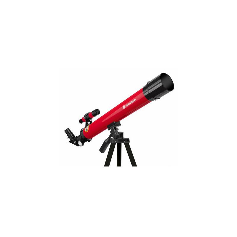 Bresser Junior Teleskop AC 45/ 600 AZ czerwony