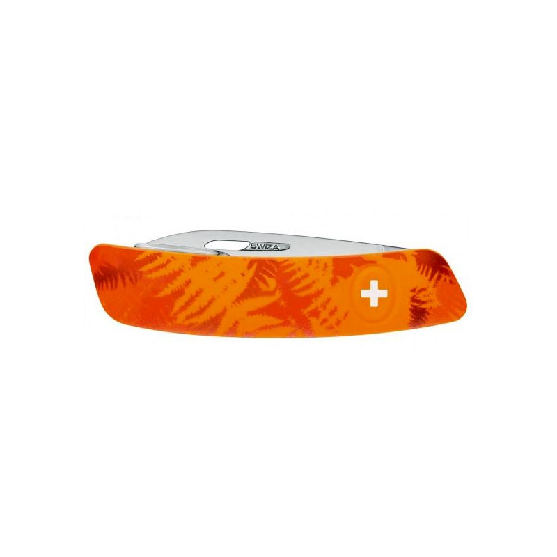 SWIZA Noże Szwajcarski scyzoryk kieszonkowy C01 FILIX paproć maskująca pomarańczowy