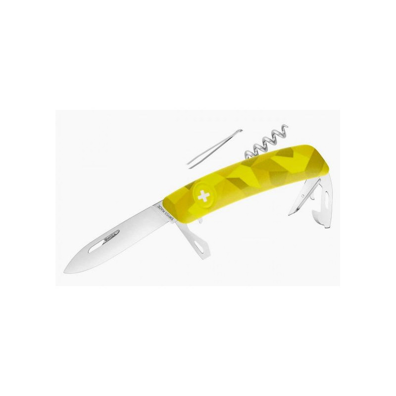 SWIZA Noże Szwajcarski scyzoryk kieszonkowy C03 VELOR miejski maskujący mech