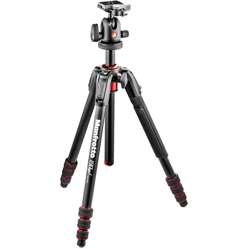 Manfrotto Statyw aluminiowy MK190GOA4TB-BH z głowicą kulową