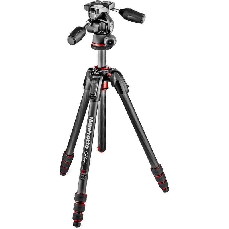 Manfrotto MK190GOC4TB-3W z głowicą uchylną 3D