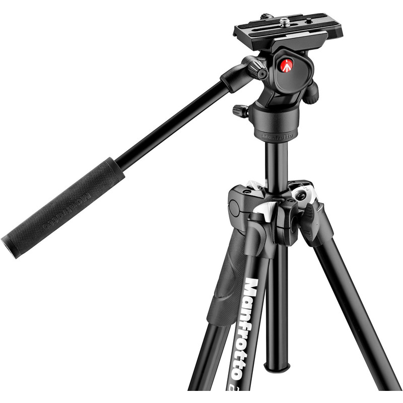 Manfrotto Statyw aluminiowy MK290LTA3-V z głowicą uchylną wideo Befree Live