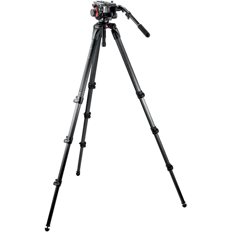 Manfrotto 504HD,536K z głowicą uchylną wideo i poziomicą