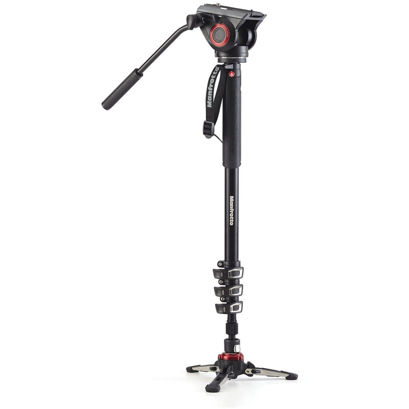 Manfrotto Statyw aluminiowy monopod MVMXPRO500 z olejową głowicą uchylną