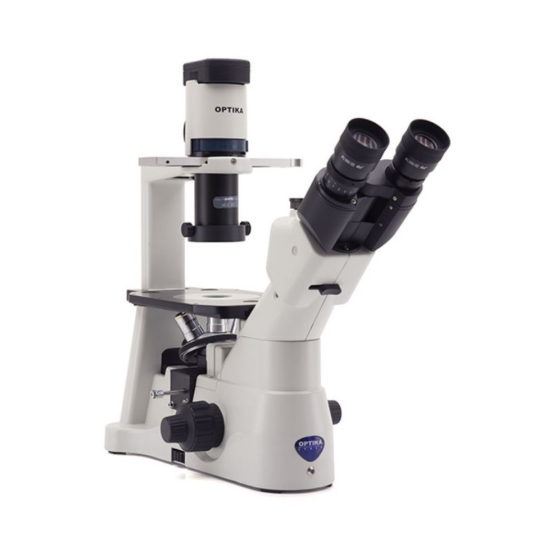 Optika Mikroskop odwrócony IM-3LD, IOS, LED-FLUO, LWD, 400x, trino