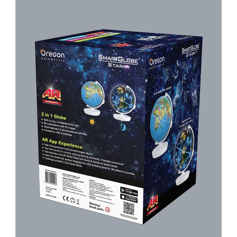 Oregon Scientific Globusy dla dzieci Starry Globe Day&Night Augmented Reality 23cm