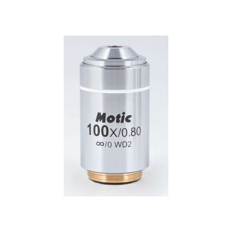 Motic Obiektyw 100x/0,8 (AA=2mm), CCIS LM Plan achro. invers