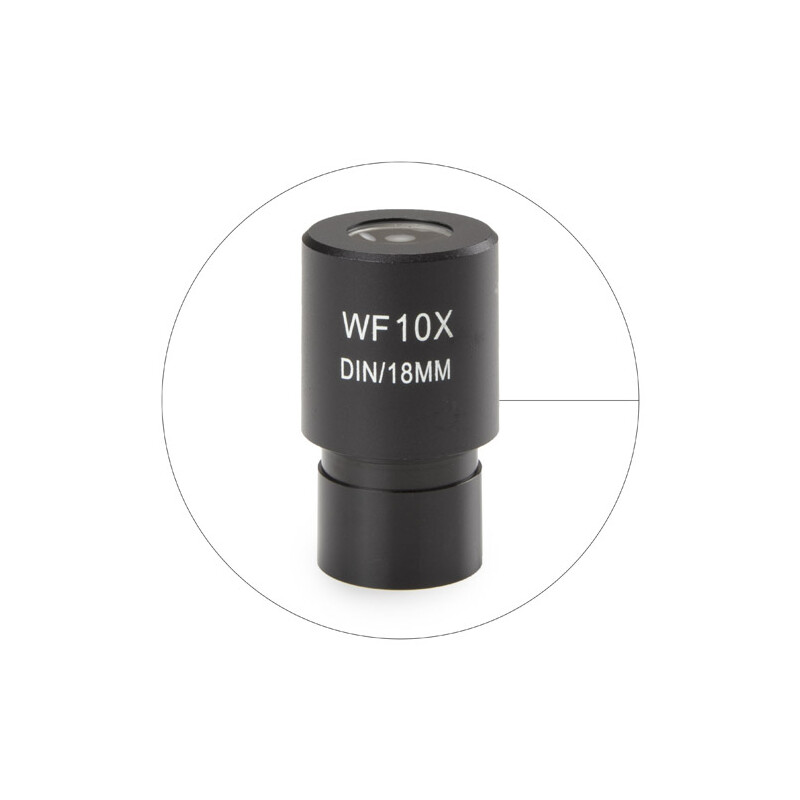 Euromex Okular pomiarowy HWF 10x/18 mm, wskaźnik, EC.6010-P (EcoBlue)