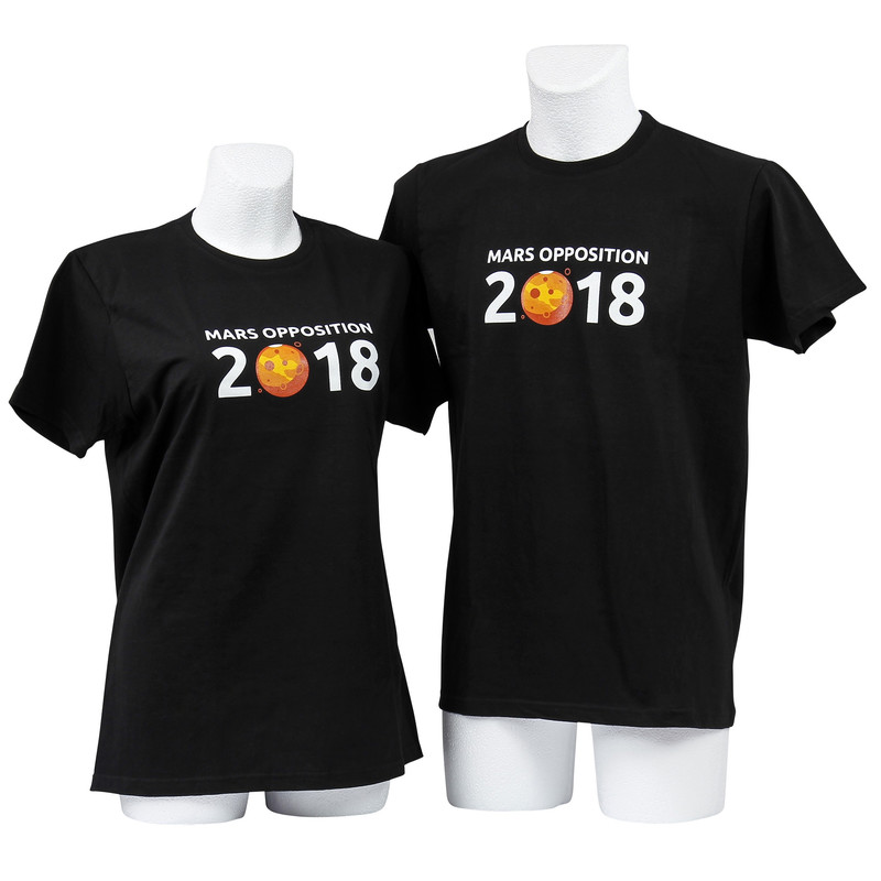 T-Shirt Mars Opposition 2018 - Rozmiar L czarny