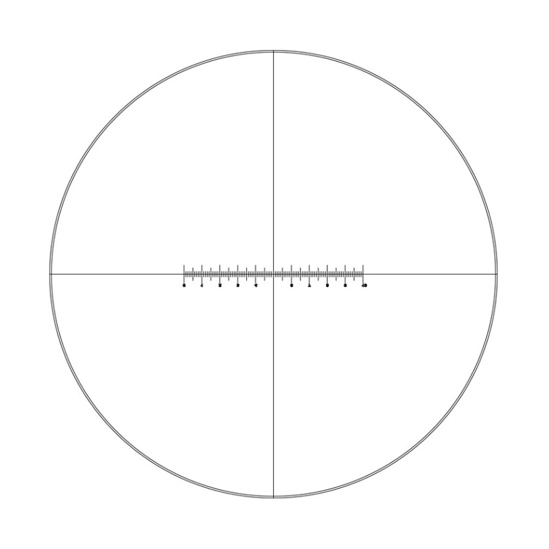 Motic Okular mikrometryczny WF10X/23mm, określanie proporcji (SMZ-171)