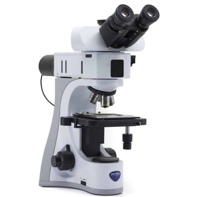 Optika Mikroskop B-510MET, metallurgic, incident, trino, IOS W-PLAN MET, 50x-500x, EU