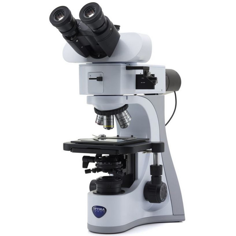 Optika Mikroskop B-510METR, metallurgic, incident, transmitted, trino, IOS W-PLAN MET, 50x-500x, EU