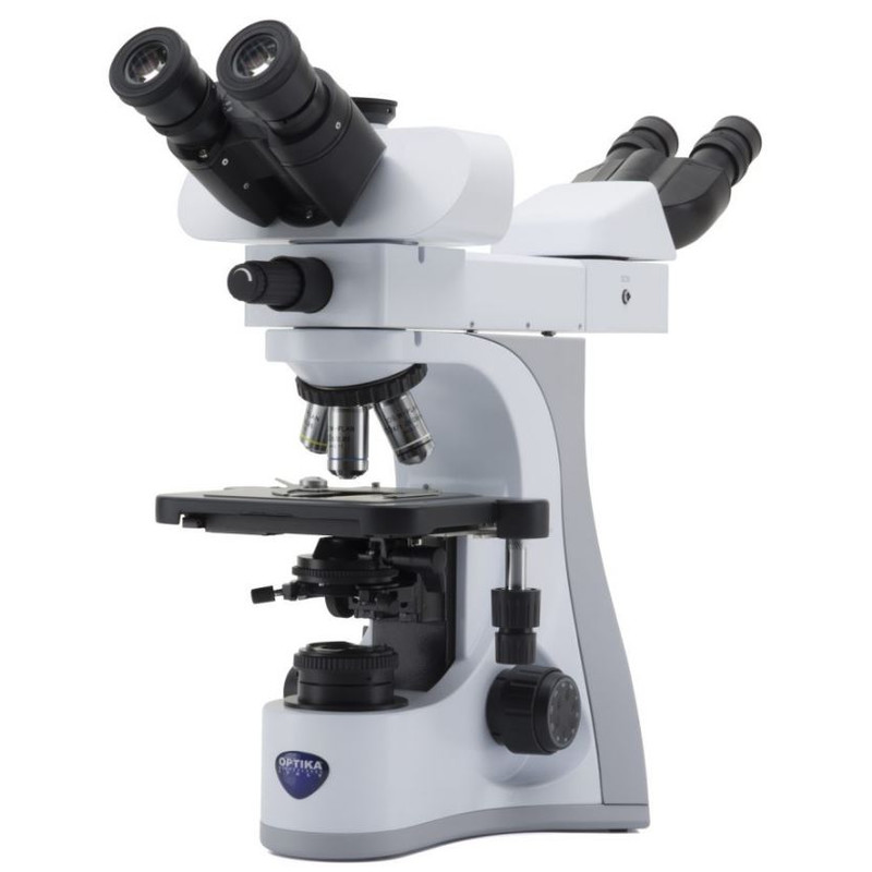 Optika Mikroskop B-510-2FIVD, trino, 2-głowicowy (twarzą w twarz), W-PLAN IOS, 40x-1000x, IVD