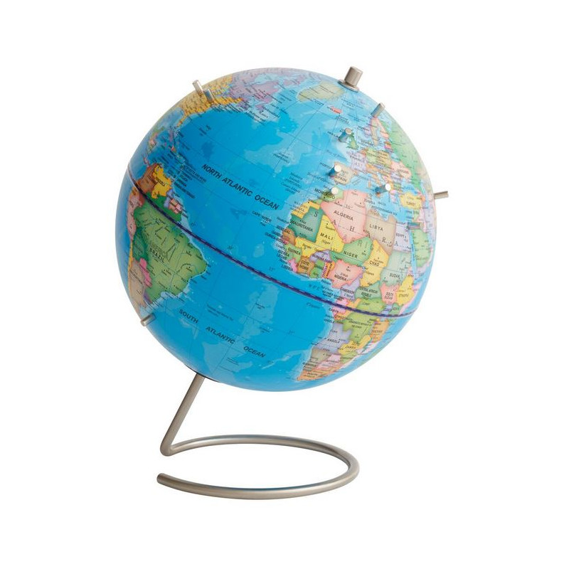 TROIKA Globus emform globe Magnet Political incl. 10 magnets 23cm