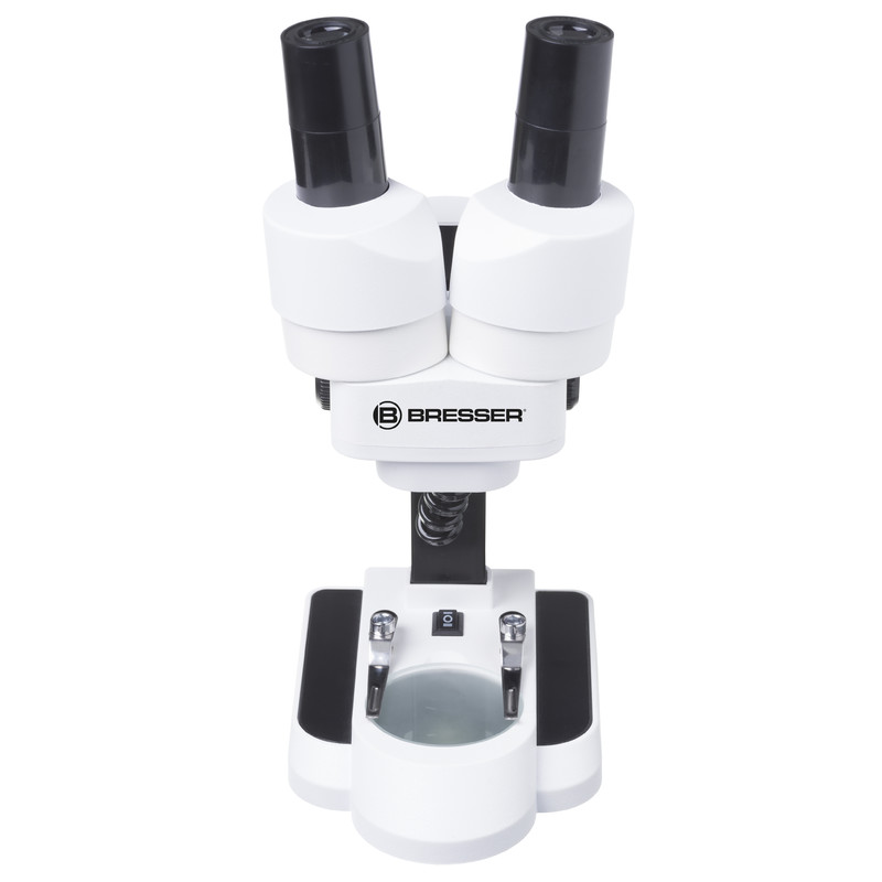 Bresser Junior Stereomikroskopem Mikroskop ze światłem padającym i przechodzącym 50x
