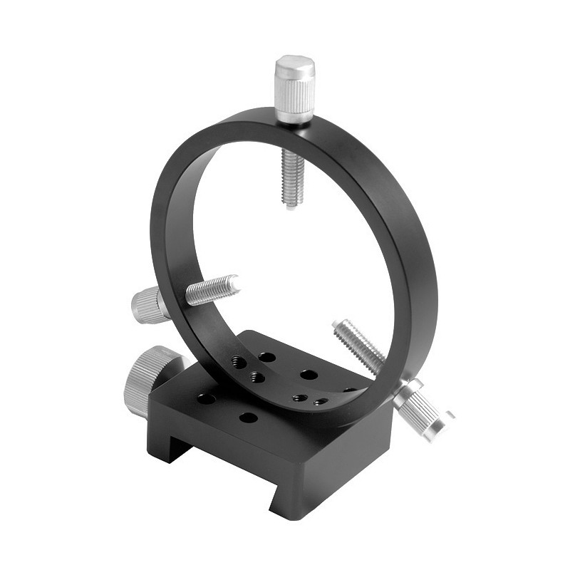 ASToptics Obejmy dla szukaczy Obejma CNC o średnicy 127 mm z mocowaniem na szynie Vixen