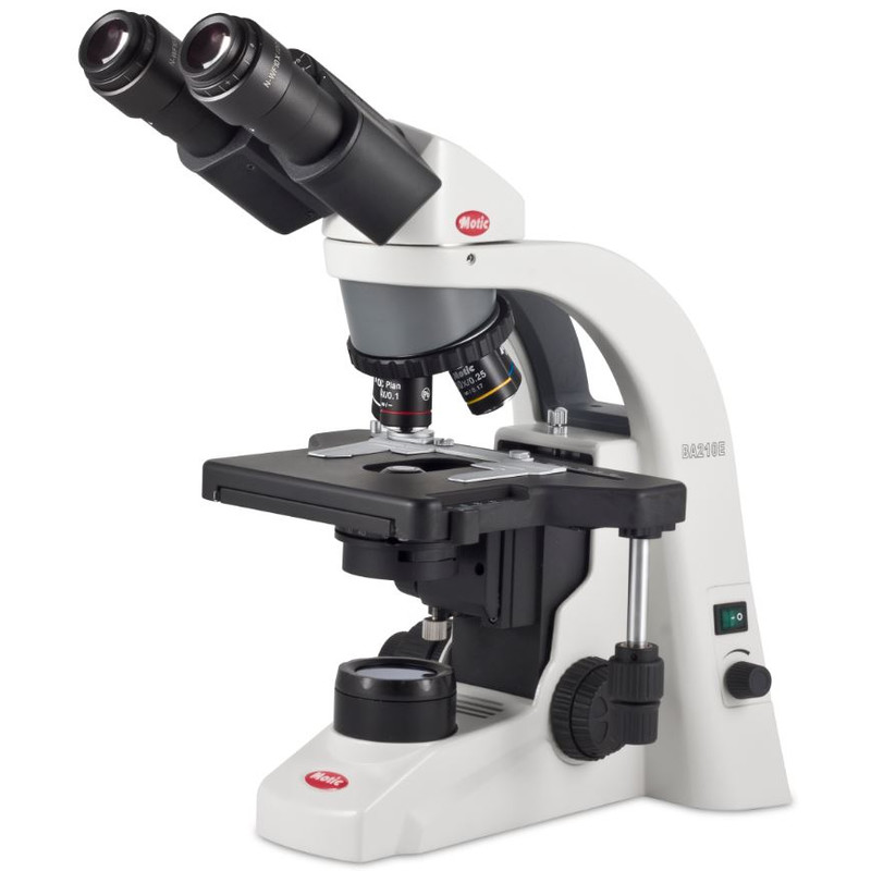 Motic Mikroskop BA210E, ELITE, Halogen, 4x-1000x, infinity, bino