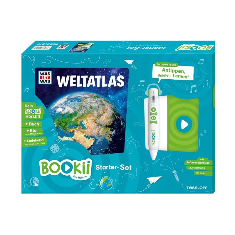 Tessloff-Verlag BOOKii WAS IST WAS Starter Set Atlas Świata