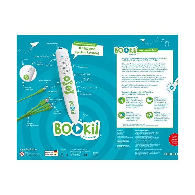 Tessloff-Verlag BOOKii WAS IST WAS Starter Set Atlas Świata