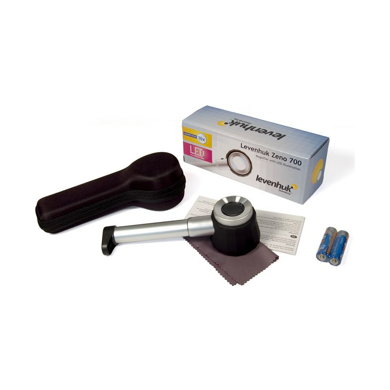 Levenhuk Lupa Zeno 700 10x, 30mm LED