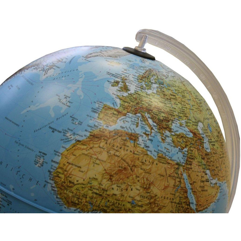 Idena Globus Iluminated Globe with double image cartography 30cm