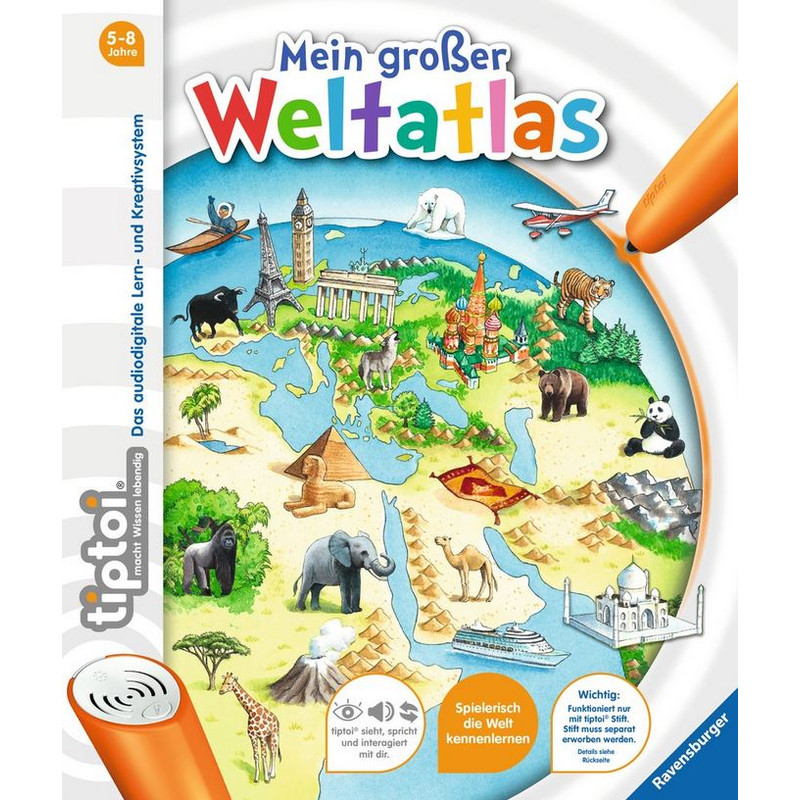 tiptoi Mein großer Weltatlas