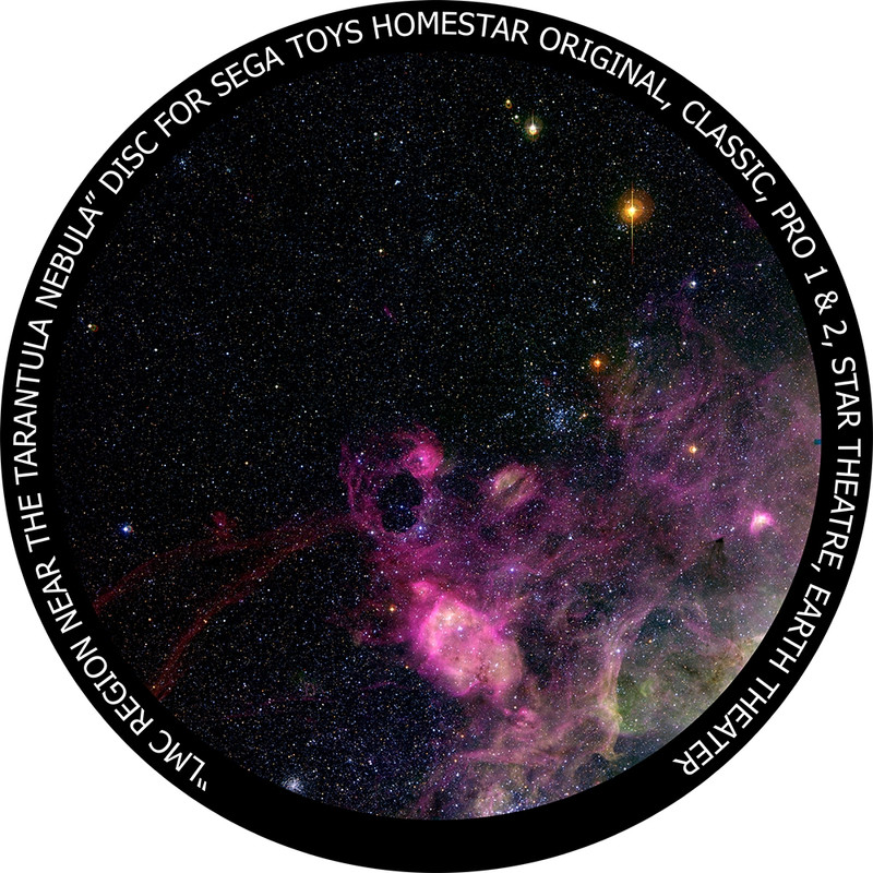 Redmark Wkładka do planetarium domowego Sega Homestar z mgławicą "Tarantula".