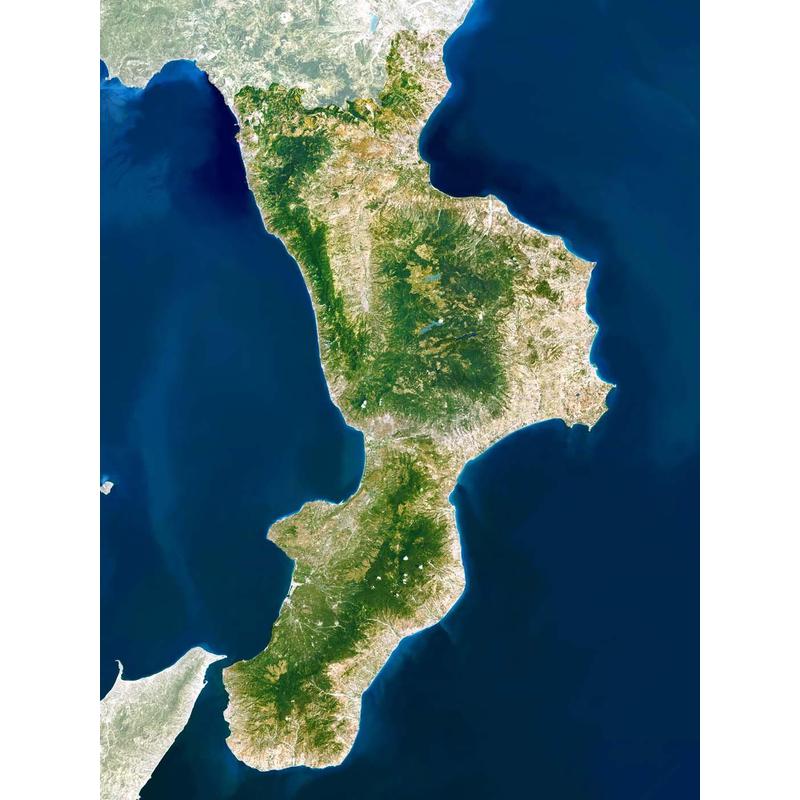 Planet Observer Mapa regionalna - Region Calabria