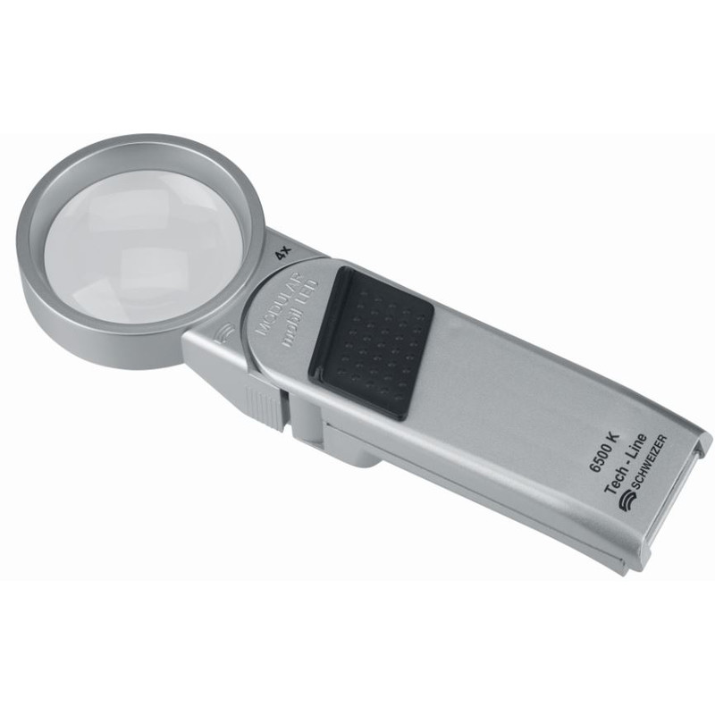 Schweizer Lupa Tech-Line Modular 4x/Ø55mm, asferyczna, 6500K