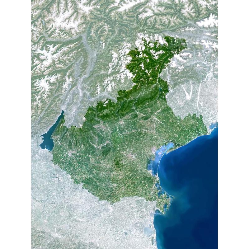 Planet Observer Mapa regionalna - Region Veneto