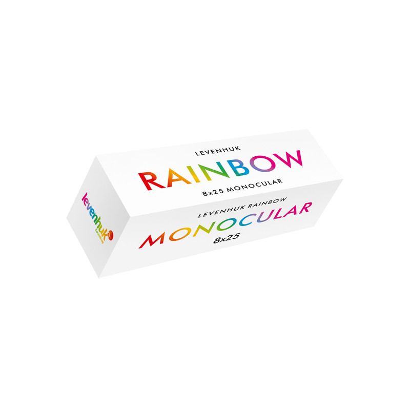 Levenhuk Monokular Rainbow 8x25 Red