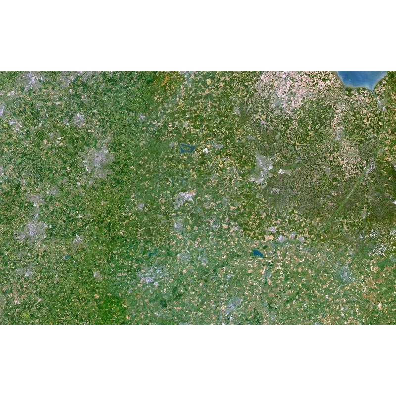 Planet Observer Mapa regionalna - Region East Midlands