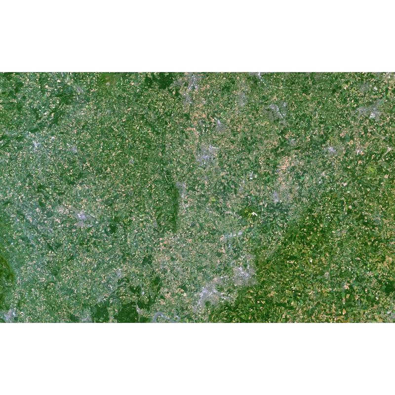 Planet Observer Mapa regionalna - Region Gloucestershire