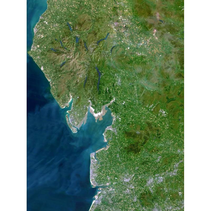 Planet Observer Mapa regionalna - Region Lake District & Lancashire