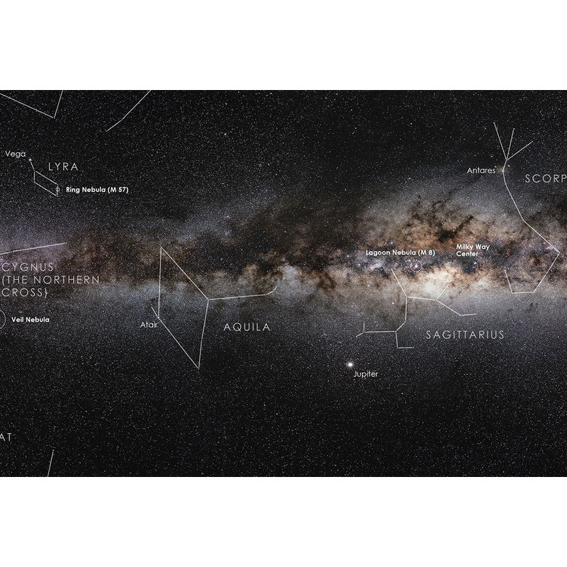 Astronomie-Verlag Plakaty Our Milky Way Galaxy