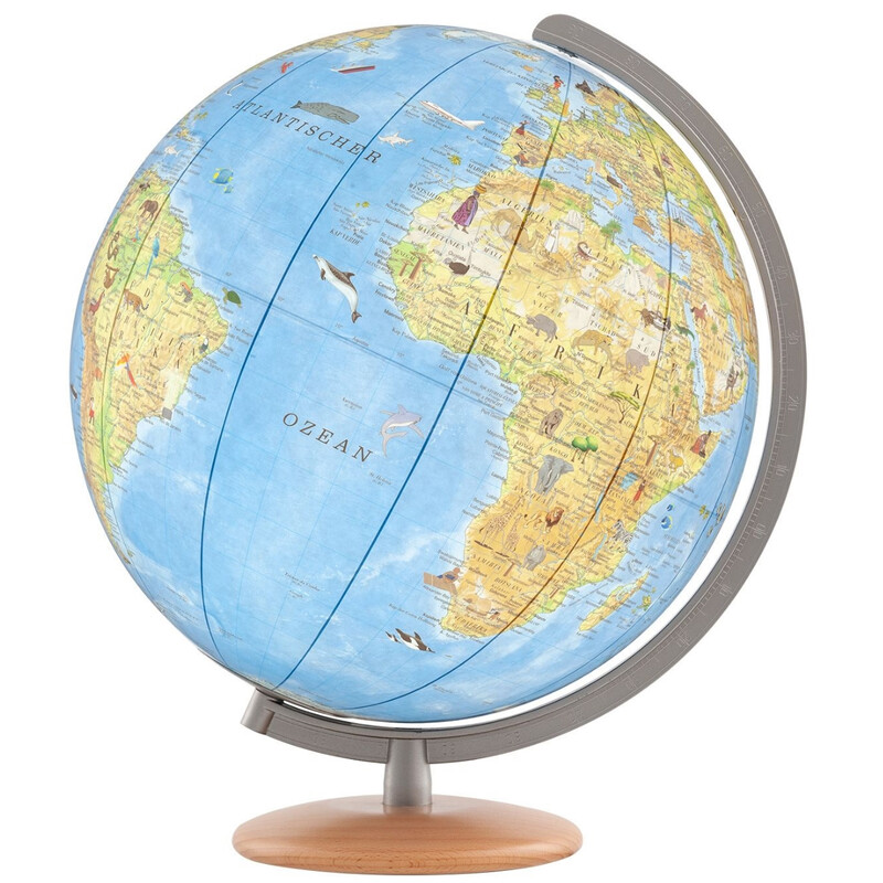 Columbus Globusy dla dzieci Unsere Erde mit Entdeckerstift 34 cm