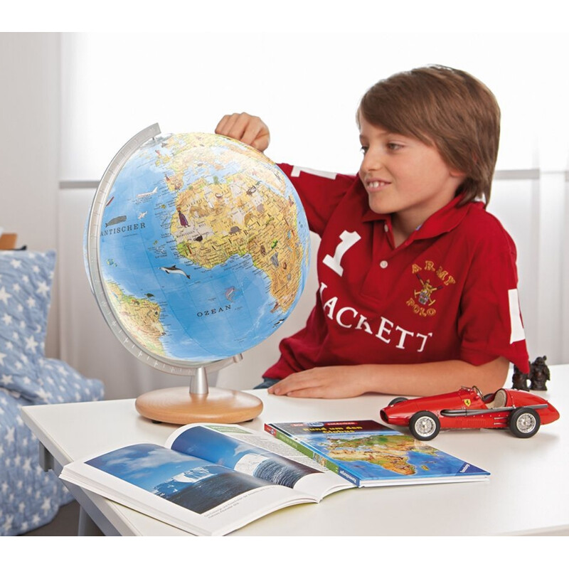 Columbus Globusy dla dzieci Unsere Erde mit Entdeckerstift 34 cm